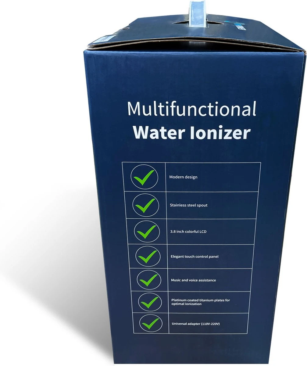 Basisch Water Generator | Water Ionisator En Zuivering | Actief Koolstoffilter | Phipower 18 Basisch Water Generator | Water Ionisator En Zuivering | Actief Koolstoffilter | Phipower - Afbeelding 18