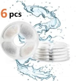 Drinkfontein Filters 6 Stuks - Navulling Kattenfontein - Water Filter - Drinkfilters - Filter Waterreservoir - Waterfilter Drinkfontein -Aanbiedingen Keukengerei Winkel 1124x1200 1