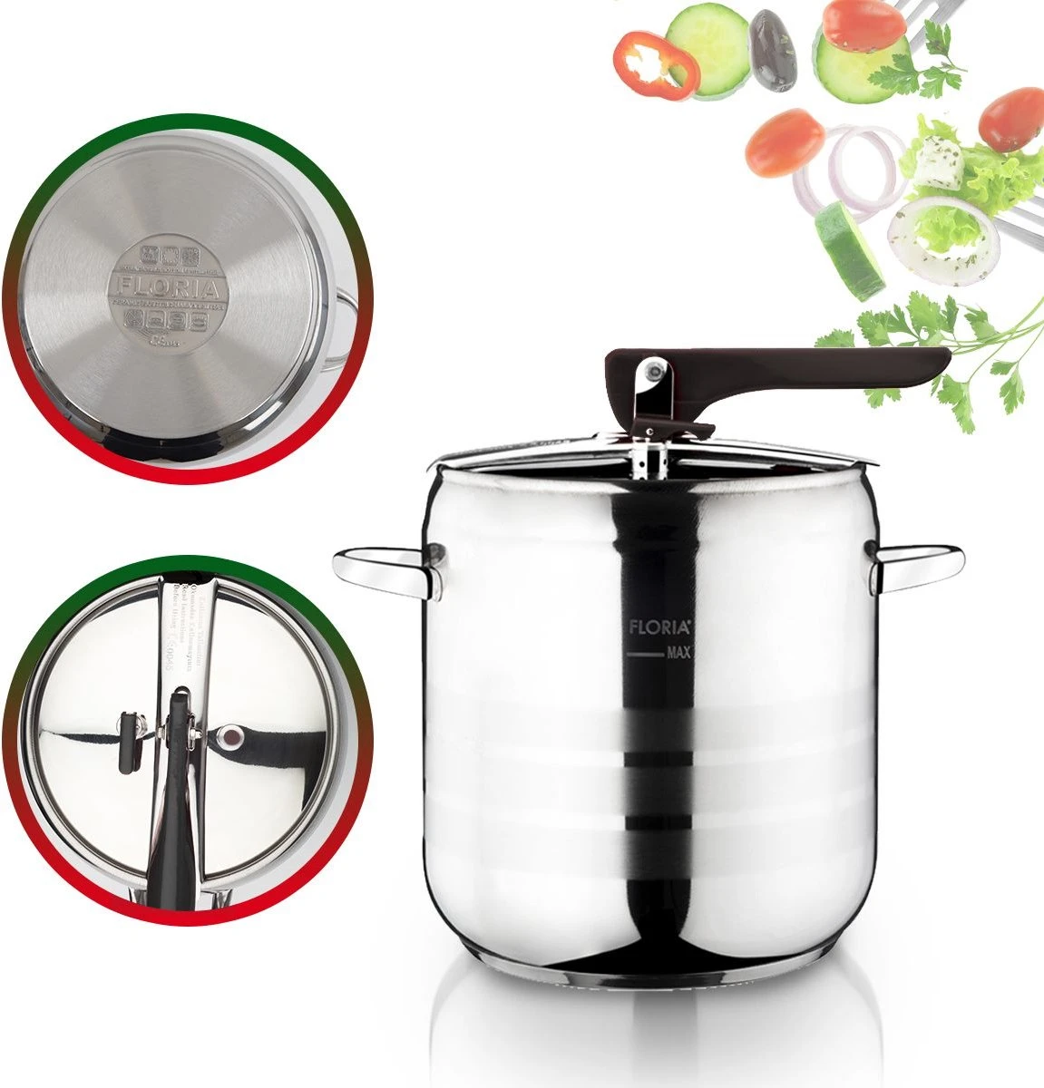 Zilan Easy - Snelkookpan - Pressure Cooker - Geschikt Voor Alle Warmtebronnen Ook Inductie - 4 Liter 2 Zilan Easy - Snelkookpan - Pressure Cooker - Geschikt Voor Alle Warmtebronnen Ook Inductie - 4 Liter - Afbeelding 2