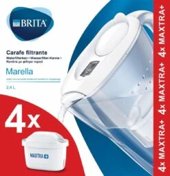 BRITA Waterfilterbundel Marella Cool White + 4 MAXTRA+ Filterpatronen -Aanbiedingen Keukengerei Winkel 1156x1200 3
