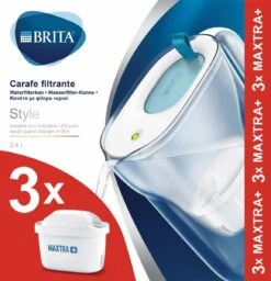 BRITA - Waterfilterkan Style Cool - Blauw - 2,4L + 3 MAXTRA+ Waterfilterpatronen -Aanbiedingen Keukengerei Winkel 1156x1200 6
