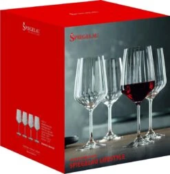 Spiegelau - Wijnglas Rode Wijn Lifestyle 630ml (set Van 4) - Wijnglazen -Aanbiedingen Keukengerei Winkel 1171x1200