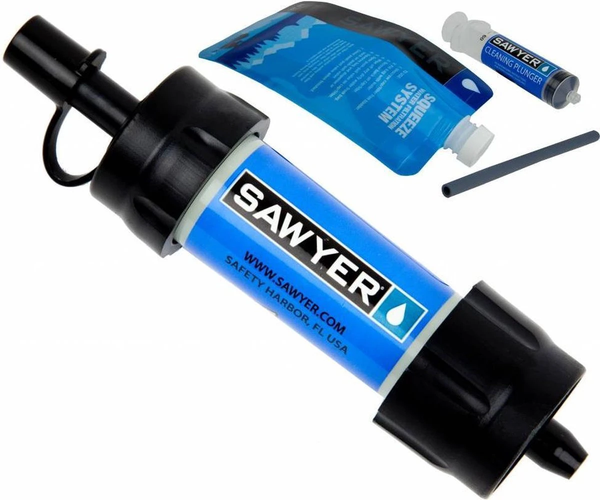 Sawyer Waterfilter SP128 - Mini - Blauw - 375.000 Liter 1 Sawyer Waterfilter SP128 - Mini - Blauw - 375.000 Liter