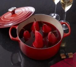 Le Creuset Signature Braadpan - 4,2 L - 24 Cm - Kersenrood -Aanbiedingen Keukengerei Winkel 1200x1070