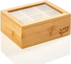 Bambuswald© Houten Theedoos Met 6 Vakken Gemaakt Van 100% Duurzame Bamboe 25 Bambuswald© Houten Theedoos Met 6 Vakken Gemaakt Van 100% Duurzame Bamboe -Aanbiedingen Keukengerei Winkel 1200x1075 12