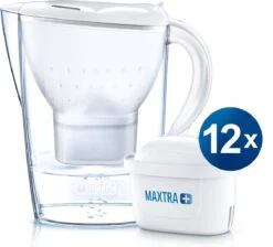 BRITA - Waterfilterkan Marella Cool - Wit - 2,4L + 12 MAXTRA+ Waterfilterpatronen -Aanbiedingen Keukengerei Winkel 1200x1087 2