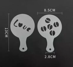 Koffie Figuurtjes Maker - Latte Art - Cacao Vormpjes - 16 Verschillende Houders - Cappuccino - Latte Macchiato - Hartjes Maker 7 Koffie Figuurtjes Maker - Latte Art - Cacao Vormpjes - 16 Verschillende Houders - Cappuccino - Latte Macchiato - Hartjes Maker -Aanbiedingen Keukengerei Winkel 1200x1103 4