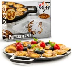 IRONO Poffertjespan Set - Incl. Doseerfles, Kwast En Vork - Poffertjespan Inductie En Electrisch - Poffertjesmaker 19 Poffertjes - Poffertjes Maken - Spuitfles - Cadeau Voor Mannen En Vrouwen 13 IRONO Poffertjespan Set - Incl. Doseerfles, Kwast En Vork - Poffertjespan Inductie En Electrisch - Poffertjesmaker 19 Poffertjes - Poffertjes Maken - Spuitfles - Cadeau Voor Mannen En Vrouwen -Aanbiedingen Keukengerei Winkel 1200x1113 5