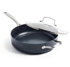 GreenPan Copenhagen Stoofpan Met Deksel En Extra Handvat 28cm/4.3L -Aanbiedingen Keukengerei Winkel 1200x1135