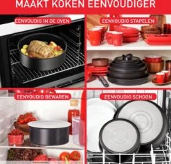 Tefal Ingenio Unlimited - Hapjespan - Ø24 Cm - Excl. Handgreep -Aanbiedingen Keukengerei Winkel 1200x1158 3