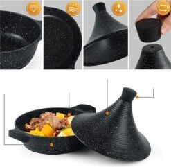 Aluminium Tajine Agadir XL 32 Cm- Geschikt Ook Voor Inductie -Aanbiedingen Keukengerei Winkel 1200x1172 2