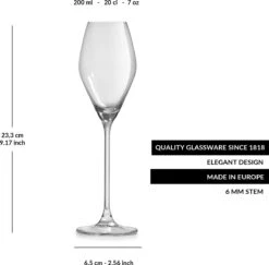 Libbey Champagneglas Iduna – 200 Ml / 20 Cl - Set Van 6 - Elegant Design - Hoge Kwaliteit - Vaatwasserbestendig 9 Libbey Champagneglas Iduna – 200 Ml / 20 Cl - Set Van 6 - Elegant Design - Hoge Kwaliteit - Vaatwasserbestendig -Aanbiedingen Keukengerei Winkel 1200x1179 5