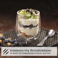 Luxe Dubbelwandige Koffieglazen - Cappuccino Glazen - Dubbelwandige Theeglazen - 350 ML - 4 Stuks -Aanbiedingen Keukengerei Winkel 1200x1184 7