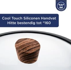 Westinghouse Steelpan Inductie - Ø 20 Cm - Zwart Marmer - Speciale Editie -Aanbiedingen Keukengerei Winkel 1200x1196 10