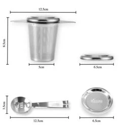 Theezeef Met Handvat Inclusief Lekplaatje En Kruiden Knijper - Thee Ei Voor Losse Thee - Theefilter Voor Losse Thee - Thee Infuser -Aanbiedingen Keukengerei Winkel 1200x1198 27