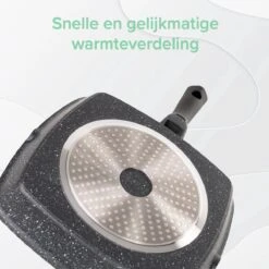 Coninx Grillpan 28CM - Steakpan - Afneembare Handgreep - PFAS-vrij - Grijs 14 Coninx Grillpan 28CM - Steakpan - Afneembare Handgreep - PFAS-vrij - Grijs -Aanbiedingen Keukengerei Winkel 1200x1199 9