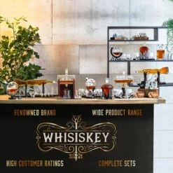 Whisiskey Luxe Whiskey Rocks Set - Whiskey Stones - 6 Stuks - IJstang - Herbruikbare IJsblokjes - Graniet Whiskey Stenen Voor Glazen - Accessoires - IJklontjes Steen - Drank Koeler - Cadeau Voor Man & Vrouw -Aanbiedingen Keukengerei Winkel 1200x1200 1168