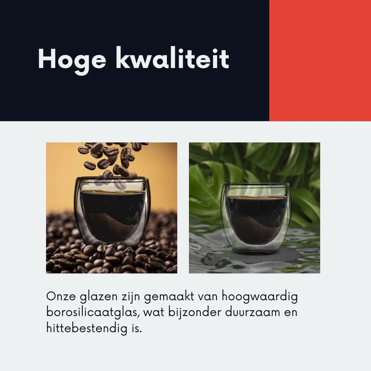 Powarkleen® - 250ml Set Met 6 Dubbelwandige Theeglazen - Theeglazen - Koffieglazen 2 Powarkleen® - 250ml Set Met 6 Dubbelwandige Theeglazen - Theeglazen - Koffieglazen - Afbeelding 2