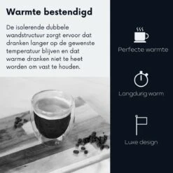 Powarkleen® - 250ml Set Met 6 Dubbelwandige Theeglazen - Theeglazen - Koffieglazen 12 Powarkleen® - 250ml Set Met 6 Dubbelwandige Theeglazen - Theeglazen - Koffieglazen -Aanbiedingen Keukengerei Winkel 1200x1200 1207