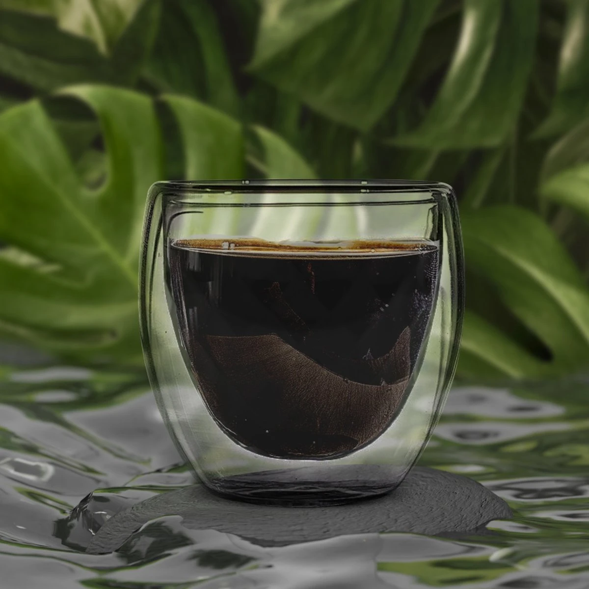 Powarkleen® - 250ml Set Met 6 Dubbelwandige Theeglazen - Theeglazen - Koffieglazen 6 Powarkleen® - 250ml Set Met 6 Dubbelwandige Theeglazen - Theeglazen - Koffieglazen - Afbeelding 6