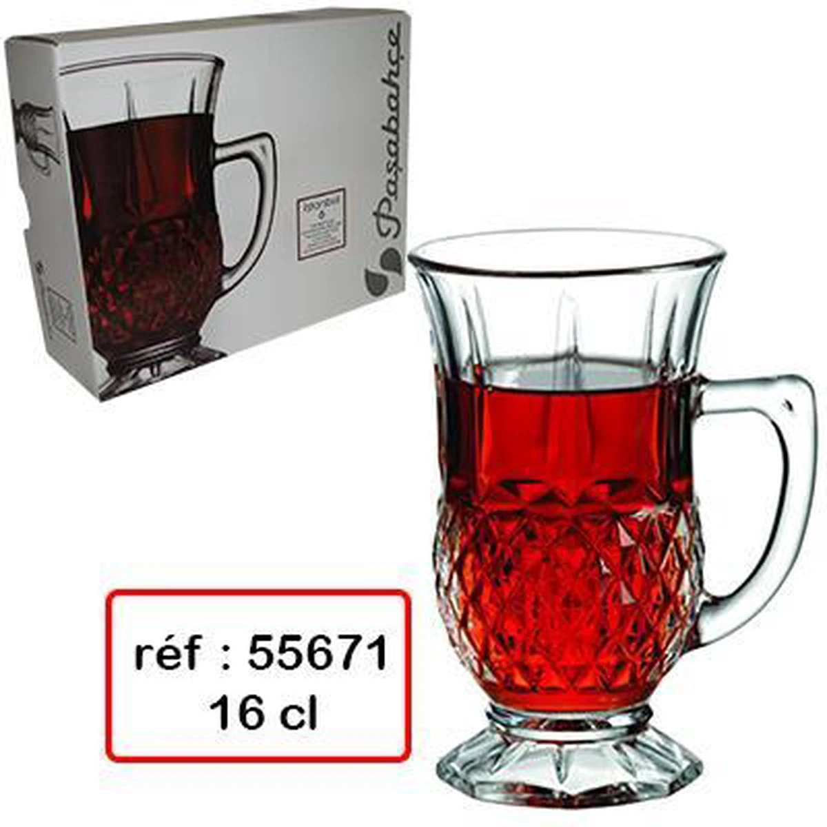 Pasabahce Istanbul Glazen - 160 Ml - Set Van 6 2 Pasabahce Istanbul Glazen - 160 Ml - Set Van 6 - Afbeelding 2