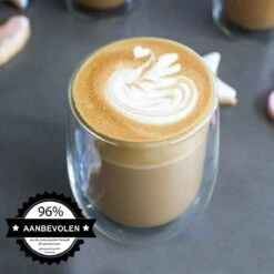 Luxe Dubbelwandige Koffieglazen - Cappuccino Glazen - Dubbelwandige Theeglazen - 350 ML - 4 Stuks -Aanbiedingen Keukengerei Winkel 1200x1200 1242