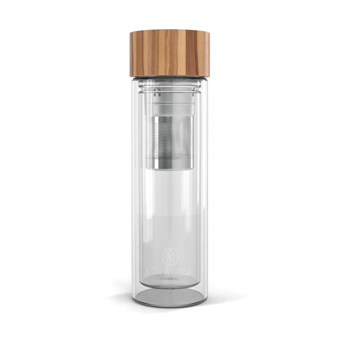 LoyalTea - Theeglas Met Filter - 350 Ml - Bamboo - Theeglazen 3 LoyalTea - Theeglas Met Filter - 350 Ml - Bamboo - Theeglazen - Afbeelding 3