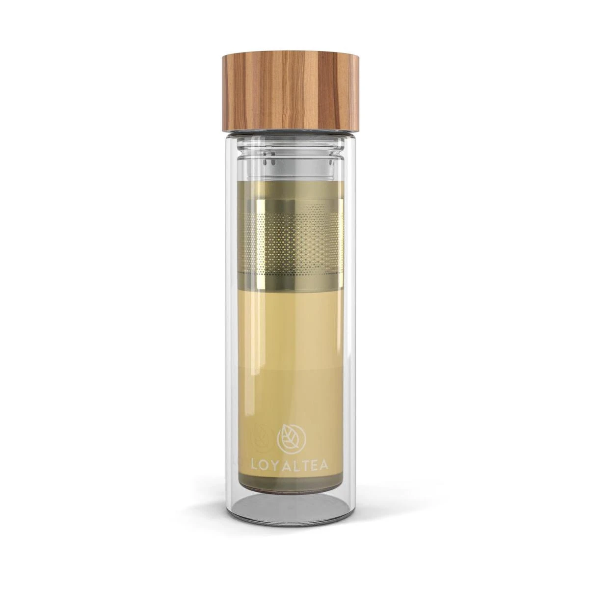 LoyalTea - Theeglas Met Filter - 350 Ml - Bamboo - Theeglazen 5 LoyalTea - Theeglas Met Filter - 350 Ml - Bamboo - Theeglazen - Afbeelding 5