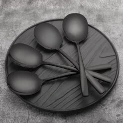 House Of Husk® Opscheplepel Set - Zwart - Serveerlepel - Groetelepel - Aardappellepel - 21cm - RVS - 4 Stuks 7 House Of Husk® Opscheplepel Set - Zwart - Serveerlepel - Groetelepel - Aardappellepel - 21cm - RVS - 4 Stuks -Aanbiedingen Keukengerei Winkel 1200x1200 126