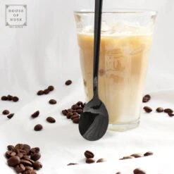 House Of Husk Latte Macchiato Lepels Set - Lange Theelepels - Koffielepels - Longdrinklepels - Sorbetlepels - Barlepel - RVS - 6 Stuks - 20CM - Zwart 13 House Of Husk Latte Macchiato Lepels Set - Lange Theelepels - Koffielepels - Longdrinklepels - Sorbetlepels - Barlepel - RVS - 6 Stuks - 20CM - Zwart -Aanbiedingen Keukengerei Winkel 1200x1200 151