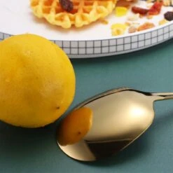 House Of Husk® Opscheplepel Set - Goud - Serveerlepel - Groetelepel - Aardappellepel - 21cm - RVS - 4 Stuks -Aanbiedingen Keukengerei Winkel 1200x1200 170