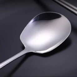 House Of Husk® Opscheplepel Set - Zilver - Serveerlepel - Groetelepel - Aardappellepel - 21cm - RVS - 4 Stuks -Aanbiedingen Keukengerei Winkel 1200x1200 171