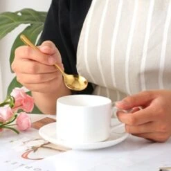 House Of Husk® Koffielepel Set - Theelepel - Koffielepeltjes - Espresso Lepeltjes - RVS - 12cm - 12 Stuks - Goud -Aanbiedingen Keukengerei Winkel 1200x1200 177