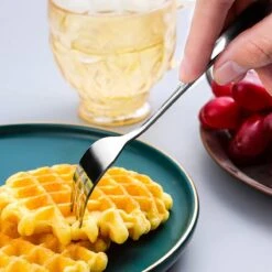 House Of Husk® Gebaksvorkjes - Dessertvorken - Taartvorkjes - Cocktailvorken - Klein Vorkjes - 12 Stuks - RVS - Zilver -Aanbiedingen Keukengerei Winkel 1200x1200 208