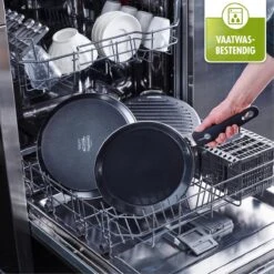 GreenPan Essentials Pannenkoekenpan 24cm - Zwart - Inductie - PFAS-vrij -Aanbiedingen Keukengerei Winkel 1200x1200 226
