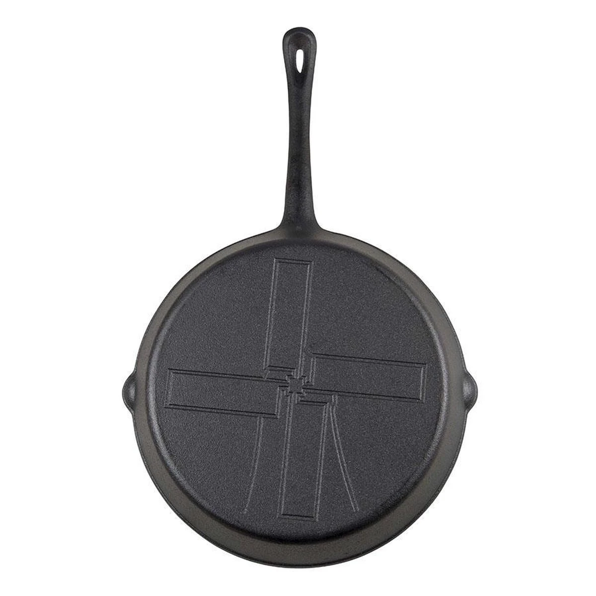 The Windmill Koekenpan Skillet Maxi 26 Cm Gietijzer Zwart 2 The Windmill Koekenpan Skillet Maxi 26 Cm Gietijzer Zwart - Afbeelding 2