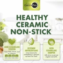 GreenPan Barcelona Infinity Pro Wokpan 28cm - Zwart - Inductie - PFAS-vrij -Aanbiedingen Keukengerei Winkel 1200x1200 338