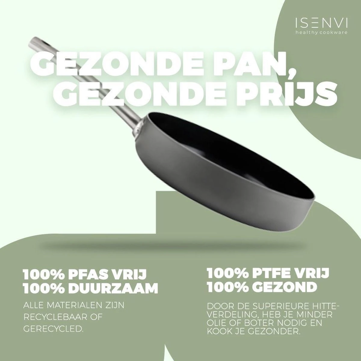 ISENVI Avon Chef Culinair Set - Pannenset 9 Delig - Ergo Grepen 4 ISENVI Avon Chef Culinair Set - Pannenset 9 Delig - Ergo Grepen - Afbeelding 4
