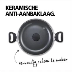 BRABANTIA INDU+ Hapjespan - Keramische Antiaanbaklaag - Met Deksel - Ø 28 Cm - Inductie - Pfas Vrij 10 BRABANTIA INDU+ Hapjespan - Keramische Antiaanbaklaag - Met Deksel - Ø 28 Cm - Inductie - Pfas Vrij -Aanbiedingen Keukengerei Winkel 1200x1200 530