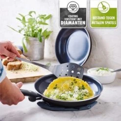GreenPan Cambridge Hapjespan Met Deksel 28cm - Zwart - Inductie - PFAS-vrij -Aanbiedingen Keukengerei Winkel 1200x1200 554