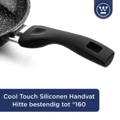 Westinghouse Grillpan - Ø 28 Cm - Zwart Marmer - Geschikt Voor Alle Warmtebronnen Inclusief Inductie - Steakpan Met Antiaanbaklaag- Aluminium -Aanbiedingen Keukengerei Winkel 1200x1200 599