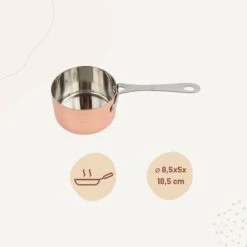 Orange85 Sauspan - Koper - 5x8,5cm - Staal -Aanbiedingen Keukengerei Winkel 1200x1200 781