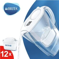BRITA - Waterfilterkan Marella Cool - Wit - 2,4L + 12 MAXTRA+ Waterfilterpatronen -Aanbiedingen Keukengerei Winkel 1200x1200 860