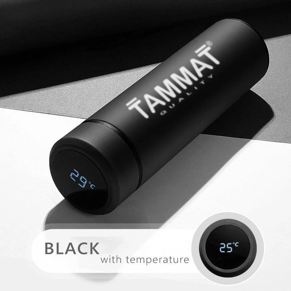Slimme Thermosfles Met LCD Temperatuur Display - Curver Isolatiefles 500 ML - Rubber Coating - Dubbelwandige Thermosfles - Thermosbeker - Isoleerfles - Thermoskan - Travel Mug - Bidon Drinkfles - Koffiebeker - Drinkflessen - RVS - Smart Thermos 17 Slimme Thermosfles Met LCD Temperatuur Display - Curver Isolatiefles 500 ML - Rubber Coating - Dubbelwandige Thermosfles - Thermosbeker - Isoleerfles - Thermoskan - Travel Mug - Bidon Drinkfles - Koffiebeker - Drinkflessen - RVS - Smart Thermos - Afbeelding 17
