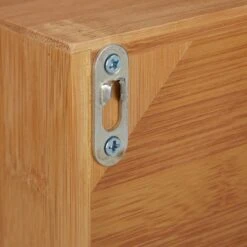 Relaxdays Theedoos 5 Vaks - Theekist - Theezakjeshouder - Bamboe - Voor Ca. 10 Theezakjes -Aanbiedingen Keukengerei Winkel 1200x1200 992