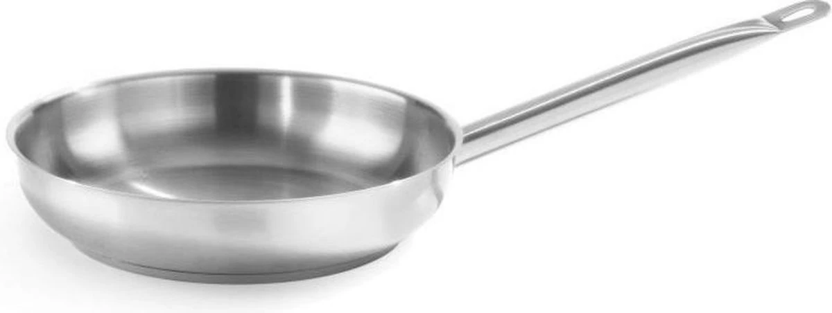 Hendi Koekenpan 32cm - Kitchen Line - RVS - Professionele Koekenpan Inductie - 3,6 Liter - Ø32x(H)5,5cm 2 Hendi Koekenpan 32cm - Kitchen Line - RVS - Professionele Koekenpan Inductie - 3,6 Liter - Ø32x(H)5,5cm - Afbeelding 2