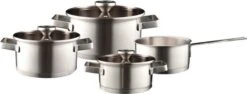 Herman Den Blijker 4-delige RVS Pannenset -Aanbiedingen Keukengerei Winkel 1200x459