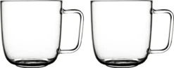 Gusta Fika - Glas - 300ml - Koffie Thee - 4 Stuks -Aanbiedingen Keukengerei Winkel 1200x470