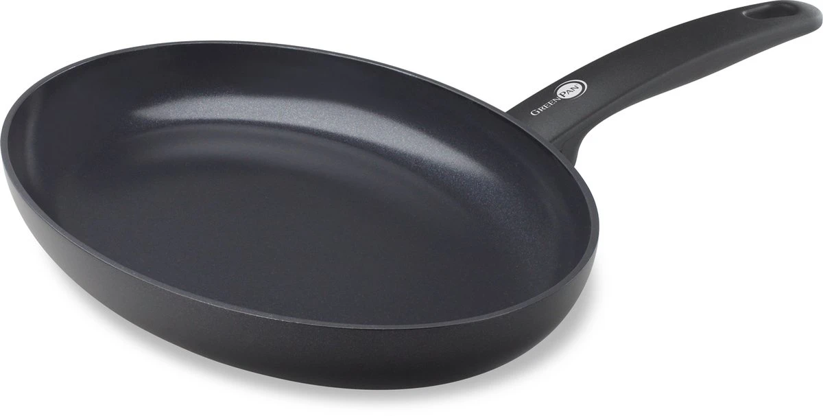 GreenPan Cambridge Vispan 32cm - Zwart - Inductie - PFAS-vrij 1 GreenPan Cambridge Vispan 32cm - Zwart - Inductie - PFAS-vrij