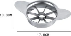 Stevige Appelsnijder - Appelboor - RVS - Zilverkleurig - Appel Snijder - Ixen -Aanbiedingen Keukengerei Winkel 1200x616